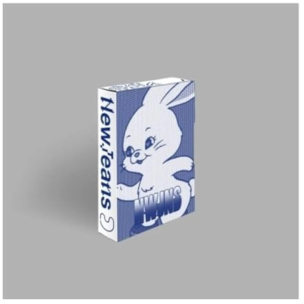 DREAMUS NEWJEANS New Jeans 1st Debüt EP Album Weverse Plattform Version QR Karte + Liedtext + Fotokarte + Tracking versiegelt, blau