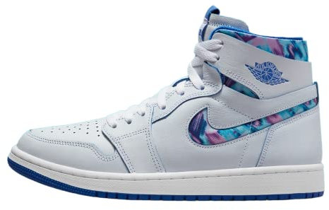 Nike Modernos para mujer, White Hyper Royal Black, 38.5 EU