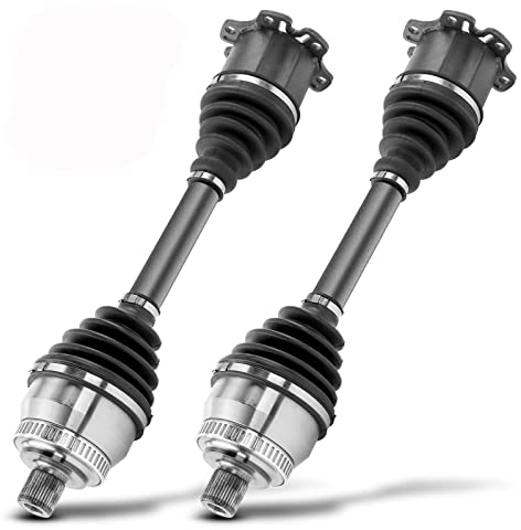 Frankberg 2x Antriebswelle Achswelle Automatikgetriebe Mit ABS Ring Vorderachse Kompatibel mit Galaxy WGR 2000-2006 Alhamb.ra 7V8 7V9 1997-2010 Shar.an 7M6 7M8 7M9 Replace# 1132489