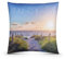 Bestgoodies Outdoor Kissen (Ankerplatz) 45cm x 45cm, Dekokissen mit abnehmbaren Kissenbezug - schmutz und wasserabweisend, Garten, Balkon, Terrasse