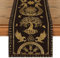 Artoid Mode Gold Wikinger Baum des Lebens Rabe Helm der Ehrfurcht Tischläufer, Saisonnal Tisch Dekoration Drinnen Urlaub Party Dekor 40x140 cm