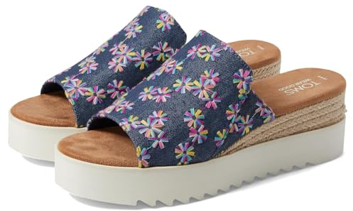 TOMS Diana Mule_Navy Multi, Women's Trainers, Navy, Multicoloured, 4.5 UK
