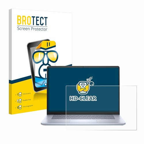 BROTECT Schutzfolie für Dell Inspiron 16 Plus 7640 Displayschutz Folie Made in Germany, Ultra-Klar