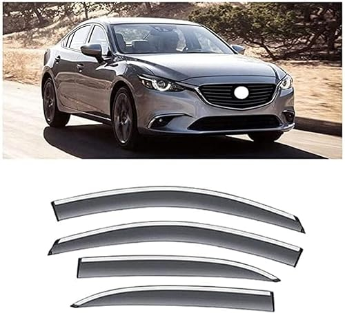 Auto-Windabweiser für Mazda 6 2014-2020 - Sonnenblenden/Regenschutz/Windabweiser/Tür-Windabweiser