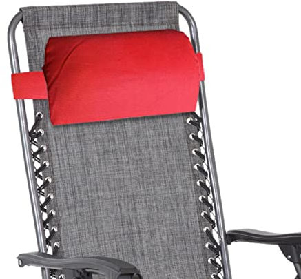 Generisch Nackenkissen Für Gartenstühle, Liegestuhl Kopfkissen, Wasserabweisend Mit Gummizug Liege Kissen, Sonnenliegen Stuhlauflage, Nackenkissen Strandliege Zubehör