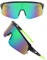 DKDDSSS Sport Sonnenbrille, Polarisiert Fahrradbrille, Fahrradbrille Winddicht, Schnelle Brille, Schnelle Brille Rave, Radfahrer Brille für Herren Damen UV400 Schutz für Outdooraktivitäten Grün