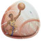 ergobag Glow in the Dark Klettie Motivwelt Themenwelt Klettflächen Sammelspaß Individualisierung Basketball - Multi Colored