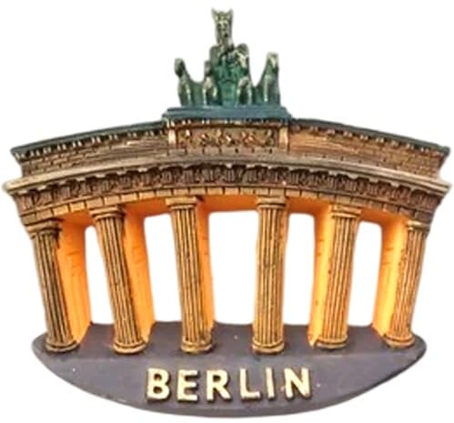 Refrigerator Magnets, Brandenburg Gate Berlin Germany Magnetic Stickers, Fridge Magnet for Travel Souvenir Gift Collection Home Kitchen Decoration