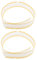 LT Easiyl 2 guarnizioni per porta inferiore lavastoviglie 809006501 compatibile con Frigidaire compatibile con Electrolux
