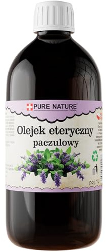 CHOSA Ätherisches Öl Patchouli 1000ml | 100% Natürliches Duftöl für Diffuser Aromatherapie, Luftbefeuchter, Sauna & Massage, Intensiver Raumduft