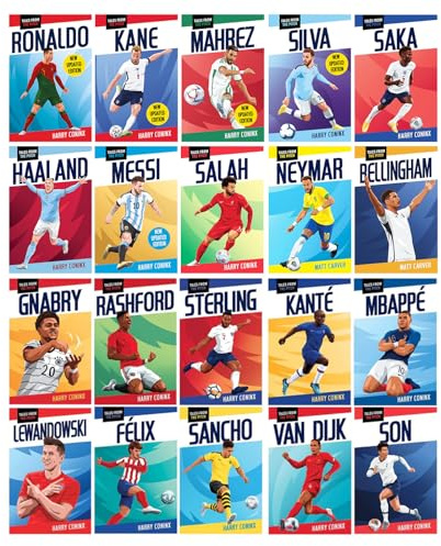 Tales from the Pitch Football Superstar Heroes 20 Books Collection Set By Harry Coninx & Matt Carver