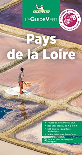 Michelin Le Guide Vert Pays de la Loire (MICHELIN Grüne Reiseführer)