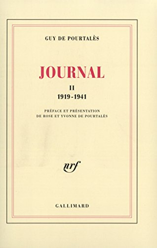 Journal, II: (1919-1941)