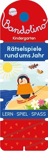 Bandolino. Rätselspiele rund ums Jahr: Lernspiel mit Lösungskontrolle für Kinder ab 4 Jahren