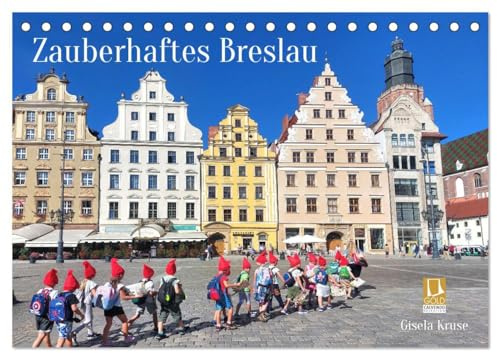 Zauberhaftes Breslau (Tischkalender 2026 DIN A5 quer), CALVENDO Monatskalender: Polens drittgrößte Stadt fasziniert mit einer fesselnden Mischung aus ... beeindruckender Architektur (CALVENDO Orte)
