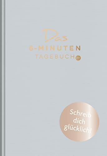 Das 6-Minuten-Tagebuch pur (opalblau): Das Original