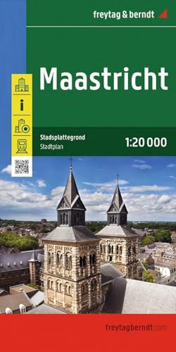 freytag & berndt Stadtplan Maastricht 1:20.000: Stadsplattegrond schaal 1 : 20.000