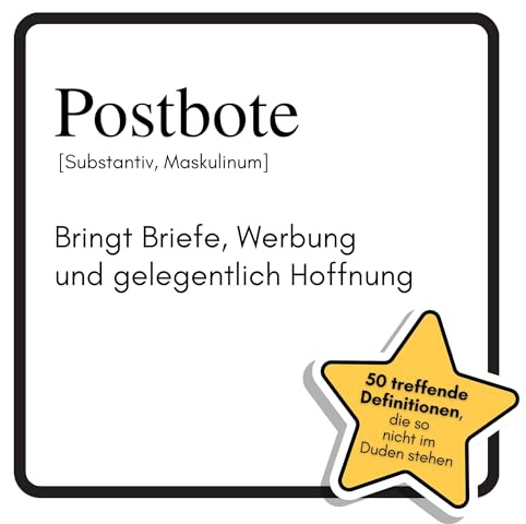 Postbote: Bringt Briefe, Werbung und gelegentlich Hoffnung. Das lustige Geschenkbuch für Mann, Frau, Kollege, Freund zu Geburtstag, Weihnachten
