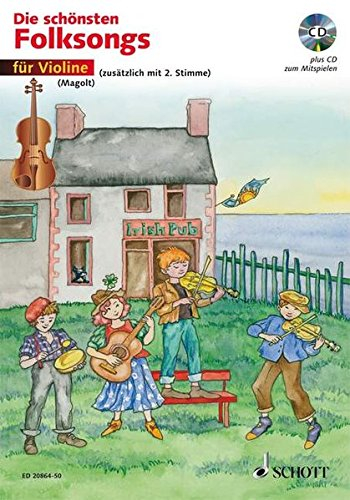 Die schönsten Folksongs: 1-2 Violinen.