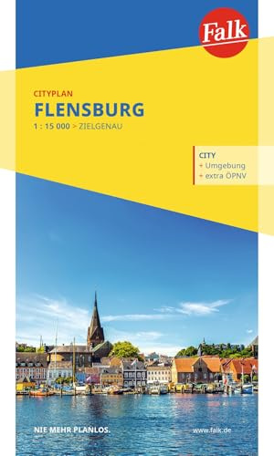 Falk Cityplan Flensburg 1:15.000