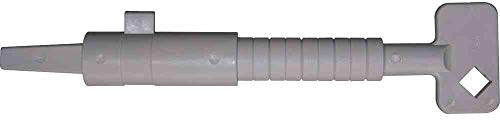 ABUS B8 – 1-Zylinder Kunststoff, Weiß