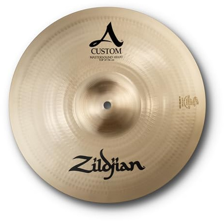 Zildjian A Custom Series - 14 Inch Mastersound Hi-Hat - Top Cymbal
