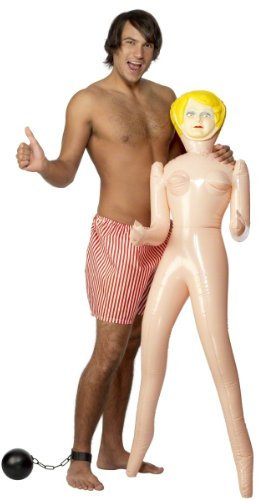 Smiffys Blow-Up Doll, Womens, Hen & Stag Night, Hen Night/Stag Do, Mens