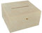 DECOCRAFT LOCKABLE PLAIN WOOD WOODEN BOX DECOUPAGE WEDDING CARDS MEMORY STORAGE BOX KEEPSAKE GIFT 29 x 25 x 15 cm (P29/15) o