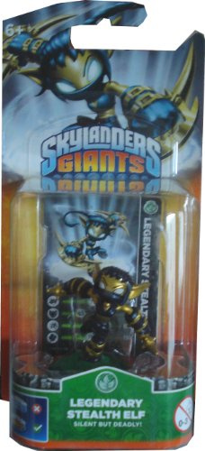 Skylanders Giants Legendary Stealth Elf Character 3DS / Wii / PS3 / XBOX 360