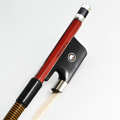 VINGOBOW Brazilwood Kontrabassbogen Französisches Modell Pernambuco Leistung 1/8 64cm