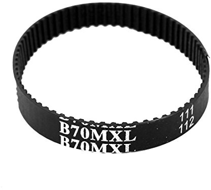 sourcing map 70 Zahn Synchron Geschlossen Schleife Zahnriemen 6mm breit | B70MXL, 142mm Perimeter, DE DE