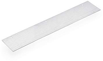 Wrasenschutzblech 1, L 450 mm, silberfarbig alufarbig