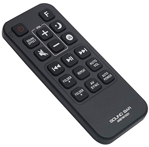 AKB74815321 Remote Control Fit for LG Soundbar SH5 SH5B SJ5 SJ5B SJ5Y | SPJ5B-W