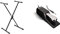 Tiger Music Keyboard Stand & M-Audio SP-2 - Universal Sustain Pedal with Piano Style Action, Black