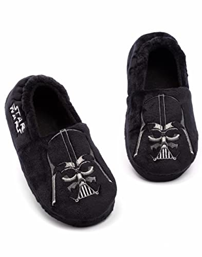 Star Wars Darth Vader Hausschuhe Jungen Kinder Bösewicht Haus Schuhe Müßiggänger 28