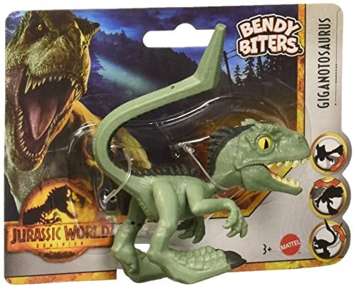 Jurassic World, Brachiosaur Flexible Figur, 10,2 cm, Spielzeug für Kinder ab 3 Jahren