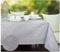heimtexland ® Textile Outdoor Garten Tischdecke schmutz- und wasserabweisend waschbar Gartentischdecke Typ784 Grau 110 x 140 cm
