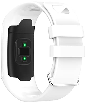 yanghongyua das silikonband ist für Polar A360 / A370 mit Werkzeug und Schnalle geeignet, und das Metallschnallenband ist für Polar A360 / A370 geeignet. (Weiß)