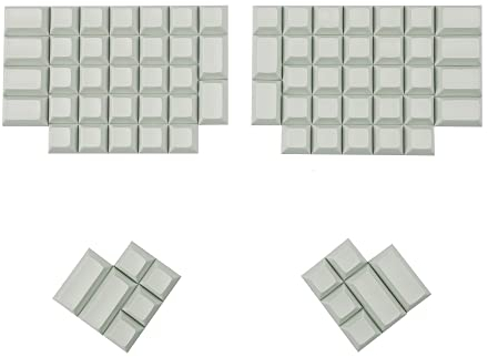 YMDK DSA Profile PBT Blank Keycap Set for Ergo Ergodox Planck Preonic Lily 58 Keyboard
