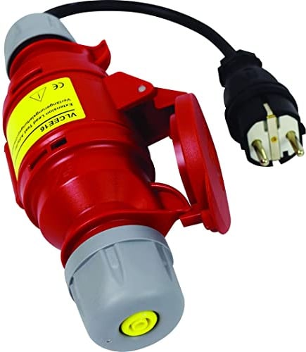 Chauvin Arnoux Adapter zur Prüfung von Verlängerungsleitungen CEE 32 (5-polig)