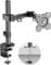 ONKRON Soporte Monitor Escritorio de 13 a 34 Pulgadas - Brazo para Monitor con Peso de hasta 8 kg - Soporte Pantalla PC con MAX VESA 100x100 mm/Soporte Pantalla Inclinado y Giratorio D121E-B Negro