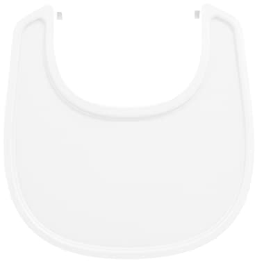 Bandeja Stokke para Nomi, Blanca - Se monta fácilmente en el Baby Set Stokke Nomi - Apto para lavavajillas - Plástico de calidad alimentaria