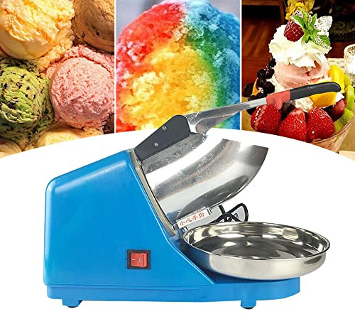 Ice Crusher Elektrischer Edelstahl 2200 LäUft/Min Crusheisbereiter EiswüRfel Eiszerkleinerer,FüR Bar, Restaurants