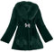 Echt Lammfell Mantel Damen Frauen-Damen-Mantel-Winter-warme lange Hülsen-feste nette Outwear-Mäntel-Jacke-warmer und weicher Winter-Mantel Winter Mäntel Damen (Green, XXL)