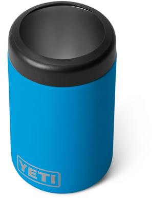 YETI Rambler 12 oz. Colster Can Insulator for Standard Size Cans, Big Wave Blue