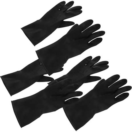 Beavorty 9 Paare Handschuhe Shampoo Männer Shampoo für Haarfarbe Zubehör für Werkzeuggürtel sterben Haarfärbeshampoo Haarfärbemittel Handschuh zum Färben von Haaren Einweg Partikel Mann