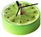 TOPPERFUN Reloj De Imán Pegatinas Decorativas para Nevera Diseño De Frutas Resistente y Atractivo