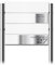Metzler Standbriefkasten Modell G in Verkehrsweiß mit Edelstahl-Namensschild & Ständer - Pulverbeschichtung RAL 9016 Feinstruktur Matt - Gravur - Größe 37 x 37 x 10,5 cm - Höhe 120 cm