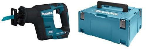 Makita DJR188Z 18V Li-Ion LXT Brushless Reciprocating Saw - Batteries and Charger Not Included & 821551-8 Makpac Connector Case Type 3