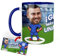 Anak Anak Tazas desayuno Futbol - Taza personalizada con caricatura y nombre - Tazas originales para regalar fanáticos futbol - Taza de futbol Español - Tazas de cafe 350 ML - Regalos (Getafe)